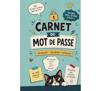 Carnet de Mot de Passe Humour: Répertoire Alphabétique pour Mots de Passe, Emails et Connexions Web - Cahier Alphabétique A-Z - Petit format 15,24 x ... coloré - 108 pages - Design drôle à offrir