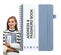 Carnet de mots de passe - Organisateur portable pour conserver vos mots de passe en toute sécurité | Petit carnet avec onglets alphabettiques | Idéal pour femmes et hommes, pour maison ou bureau