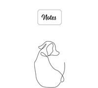 Carnet de note chien