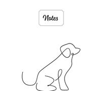 Carnet de note chien