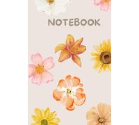 Carnet de note fleuri élégance botanique