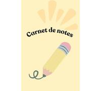 carnet de note: note book : journal intimes, livre de poche
