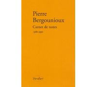 Carnet de notes 1980-1990: Journal 1980-1990