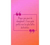 Carnet de notes 90 lignées A5 avec citation, notebook, carnet de notes inspirant - Cahier ligné pour écrire, réfléchir et avancer -: Idée cadeau amie, ... pour motivation & développement personnel
