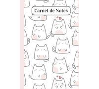 Carnet de Notes A5: Spécial Chat - Cahier Idéal pour Adulte et Fille, Carnet de Lecture, Bullet Journal, Journal Intime ou Notebook - Cadeau Parfait pour Amoureux des Chats