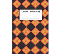 Carnet de notes: Carnet de notes original design motif tissu Africain / Cadeau original pour les amoureux du tissu wax Africain /
