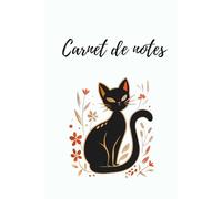 Carnet de notes: Carnet ligné, format A5, motif chat, 200 pages, à compléter, personnaliser, offrir. Idéal comme journal intime, carnet d'idées, carnet d'écriture, carnet de dessins…