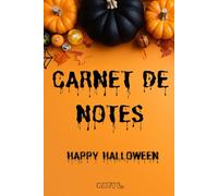 CARNET DE NOTES HALLOWEEN : Cadeau d'Halloween pour Maîtresse ou Maître, ATSEM, Nounou, Animatrice ou Animateur - Idée Originale pour Dire Merci