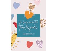 Carnet de notes | Je suis avec toi tous les jours: Prendre des notes tout en se laissant inspirer par la parole de Dieu page après page | Un verset biblique différent à chaque page