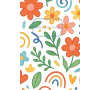 Carnet de Notes Ligné A5 - Style Fleuri: Style floral minimaliste • 100 pages lignées • Format A5 • Couverture brillante