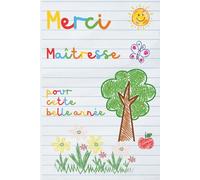 Carnet de notes : Merci Maîtresse - To do list - Agenda: Idée de cadeau pour les Maîtresse d'école en fin d'année scolaire