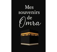 Carnet de Notes Omra - Journal Spirituel Minimaliste | 100 Pages Lignées pour Organiser, Noter et Immortaliser votre Voyage Sacré à La Mecque: Couverture Noir