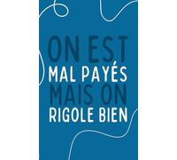 Carnet de notes “on est mal payés mais on rigole bien": carnet ligné, humour, parfait pour votre collègue