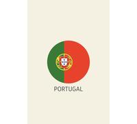 Carnet de notes Portugal : design épuré - 120 pages lignées: Journal de bord, idées et pensées - Citation de Fernando Pessoa - Format A5 (6x9 po) - Couverture souple mate.