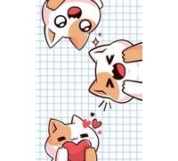 Carnet de Notes Structuré - Méthode Cornell - Design Chat Kawaii : Cahier de Prise de Notes Efficace avec Index et Sommaire, Format A5 (6x9 po), 110 page