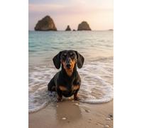 Carnet de Notes Teckel - Cahier Mignon à Lignes: 6x9 de 100 pages pour écrire, organiser et noter ses idées - Spécial amoureux des Teckels