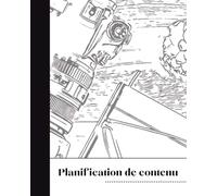 Carnet de planification de contenu - Planifiez 1 an de publications Onyx Publishing: Un planner éditorial pensé pour les créateurs de contenu : ... mensuels et hebdomadaires, suivi des KPIs...
