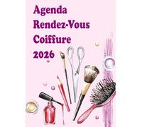 Carnet de Rendez-vous Coiffeur 2026: Planificateur journalier pour coiffeurs, barbiers et esthéticiennes, de 8h00 à 21h00, avec des intervalles de 15, 30 et 45 minutes, conçu pour 1 employé format A4