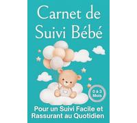Carnet de Suivi Bébé: Pour un Suivi Facile et Rassurant au Quotidien
