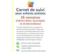 Carnet de Suivi pour Enfants Autistes