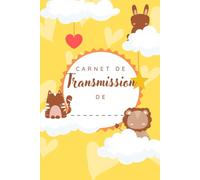 Carnet de Transmission Nounou Parents - 150 Jours - Suivi Quotidien Bébé - Fiches de Liaison Santé, Repas, Changes, Activités