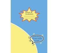 Carnet de vocabulaire avec auto-contrôle au format A5 et 64 pages