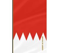 Carnet de voyage Bahreïn: Collection de carnets de voyage drapeaux