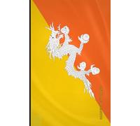 Carnet de voyage Bhoutan: Collection de carnets de voyage drapeaux