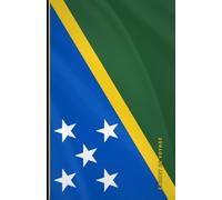 Carnet de voyage Îles Salomon (collectionnez-les tous): Collection de carnets de voyage drapeaux