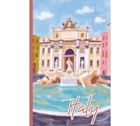 Carnet de voyage ITALIE : style peinture à l'huile I Idée cadeau I Journal au format 14x22cm à emporter partout avec vous - 60 pages lignées - Papier blanc matte