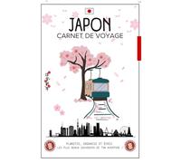 Carnet de Voyage Japon: Planifiez, découvrez et écrivez chaque étape de votre périple dans ce journal à compléter