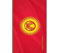 Carnet de voyage Kirghizistan: Collection de carnets de voyage drapeaux