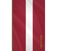 Carnet de voyage Lettonie: Collection de carnets de voyage drapeaux