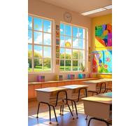 Carnet d'Écriture idéal pour Enfants, écoliers, enseignants et maîtresses: Cahier ligné pour Prendre des Notes, Écrire des Histoires et Apprendre. ... et la Prise de Notes à l'École ou à la Maison