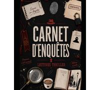 Carnet d'enquêtes lectures thriller