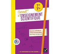 Carnet d'enseignement scientifique 1re/Tle