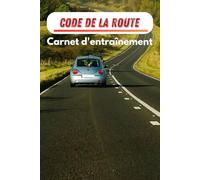 Carnet d'entraînement code de la route