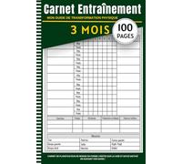 ِِCarnet Entrainement Musculation: Suivez vos progrès à la salle de sport à l'aide de ce journal de bord - Journal pour femmes, hommes, débutants, haltérophiles