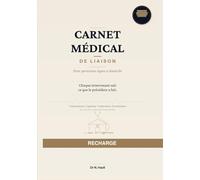 Carnet Médical de Liaison - Recharge: Fiches de Transmission IDE et AVS, Journal de Liaison | Compatible avec le Carnet Principal