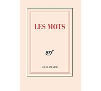 Carnet poche "Les mots" (papeterie)