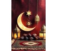 Carnet Ramadan, Chemin de Foi: Carnet spirituel musulman de 120 pages pour prières, invocations, gratitude et planification du Ramadan et de l’Aïd