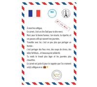 Carnet "Un petit mot, un grand merci" - Cadeau Attentionné pour un Collègue : Départ, Remerciement ou Simple Geste de Reconnaissance