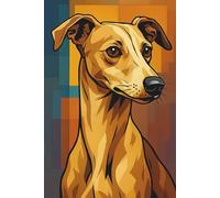 Carnet Whippet : Journal, Cahier, Carnet de Notes Canin: Un cadeau joyeux pour les enfants, les amoureux des chiens, les fans de Whippets et les familles !
