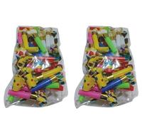 CARNEVALE 100 LINGUE MENELICCHE MENELIK CLASSICHE COLORATE PARTY FESTA SPETTACOLO