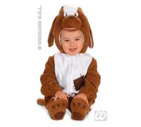 CARNEVALE COSTUME VESTITO CAGNOLINO BAMBINO 1/2 ANNI 12/24 MESI