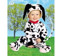 CARNEVALE COSTUME VESTITO DALMATA BAMBINO 1/2 ANNI - 12/24 MESI
