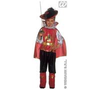 CARNEVALE COSTUME VESTITO MOSCHETTIERE BAMBINO 4/5 ANNI