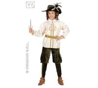 CARNEVALE COSTUME VESTITO PRINCIPE DELLE FAVOLE BAMBINO 8/10 ANNI