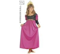 CARNEVALE COSTUME VESTITO REGINA PRINCIPESSA 11/13 ANNI