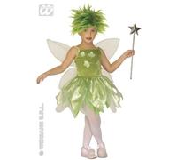 CARNEVALE COSTUME VESTITO TRILLI FATINA DEI BOSCHI BAMBINA 5/7 ANNI